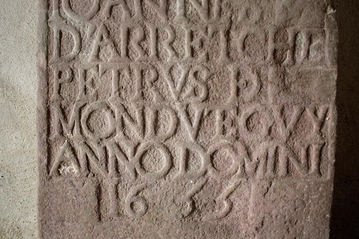 Inscription found in Ezpeleta